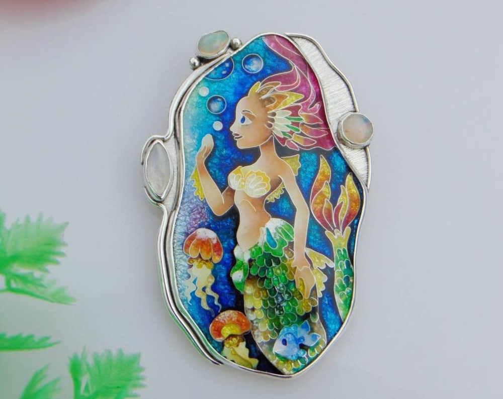 Mermaid pendant
